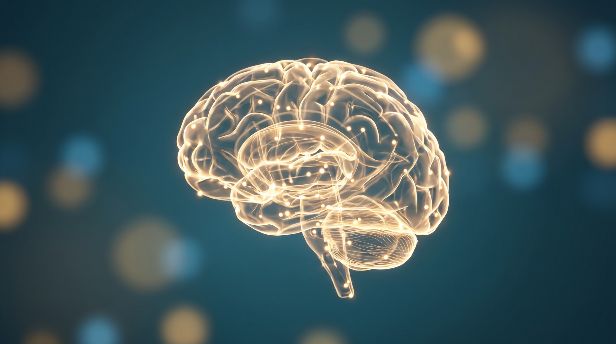 Glowing neural pathways in the human brain — neuroscience of leadership behavior change